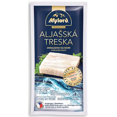 Filé porce z tresky mražené 22x200g Mylord Premium